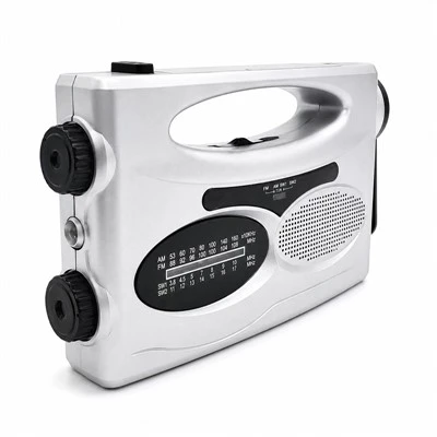 Radio Am Fm z korbą ręczną