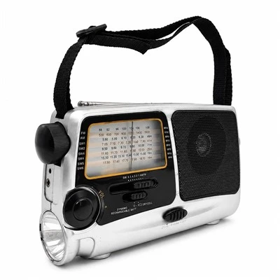 Przenośne radio AmFm z gniazdem słuchawkowym